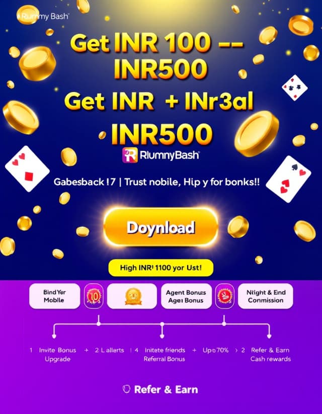 Rummy Bash Banner